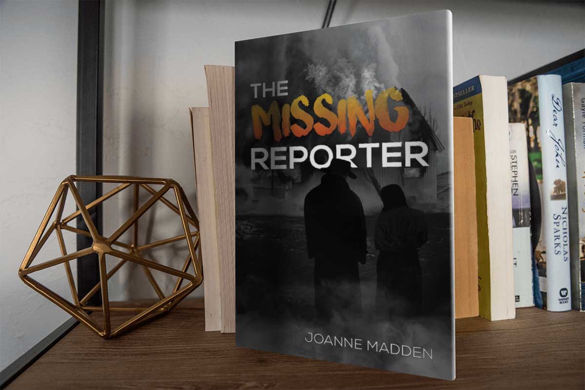 The Missing Reporter Book by author Joanne Madden